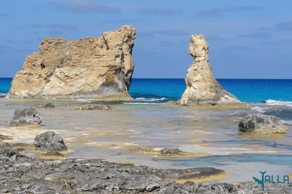 شاطئ كليو بترا بمرسى مطروح